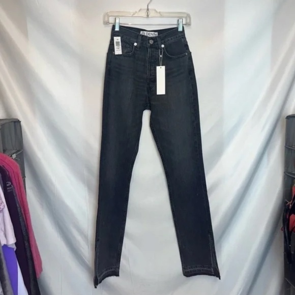 EB Denim Aritzia Unraveled Two Side Slit Jeans - Grade School - Size 24 - Picture 2 of 15